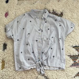 Peace ✌🏼 Madewell button up shirt